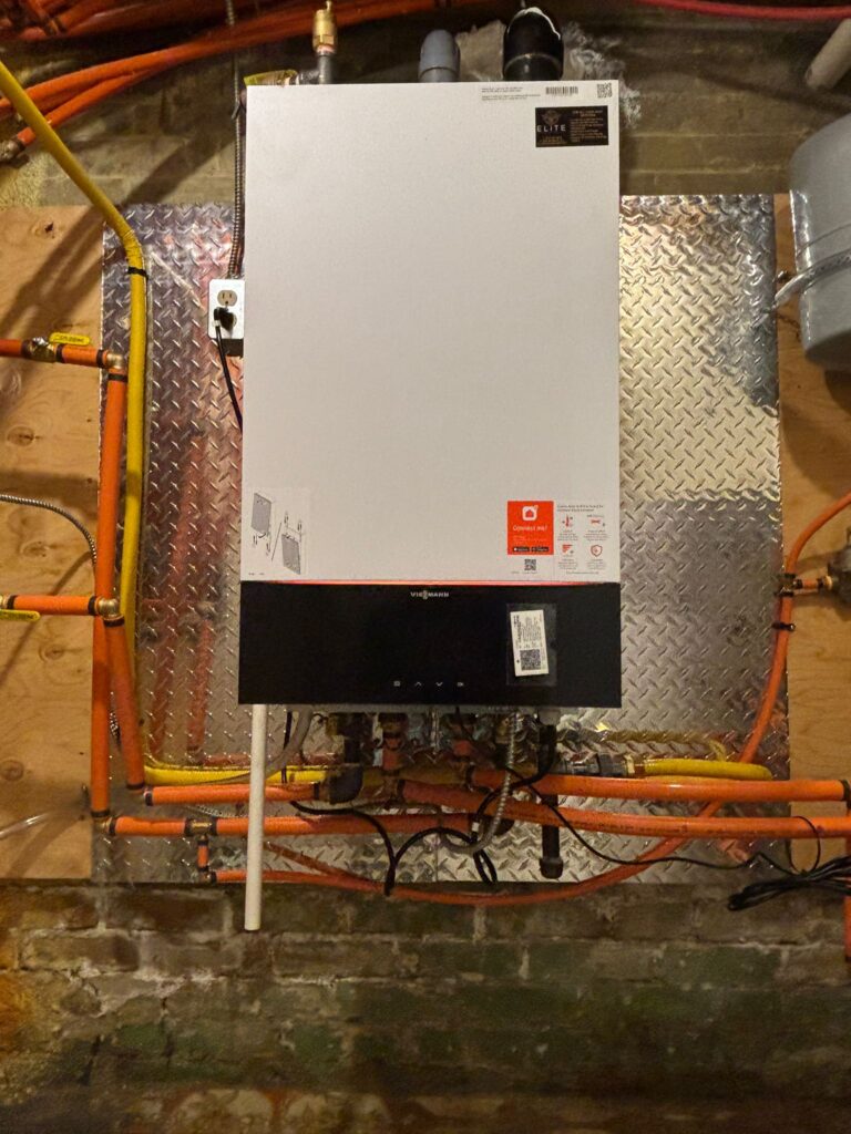 new boiler install