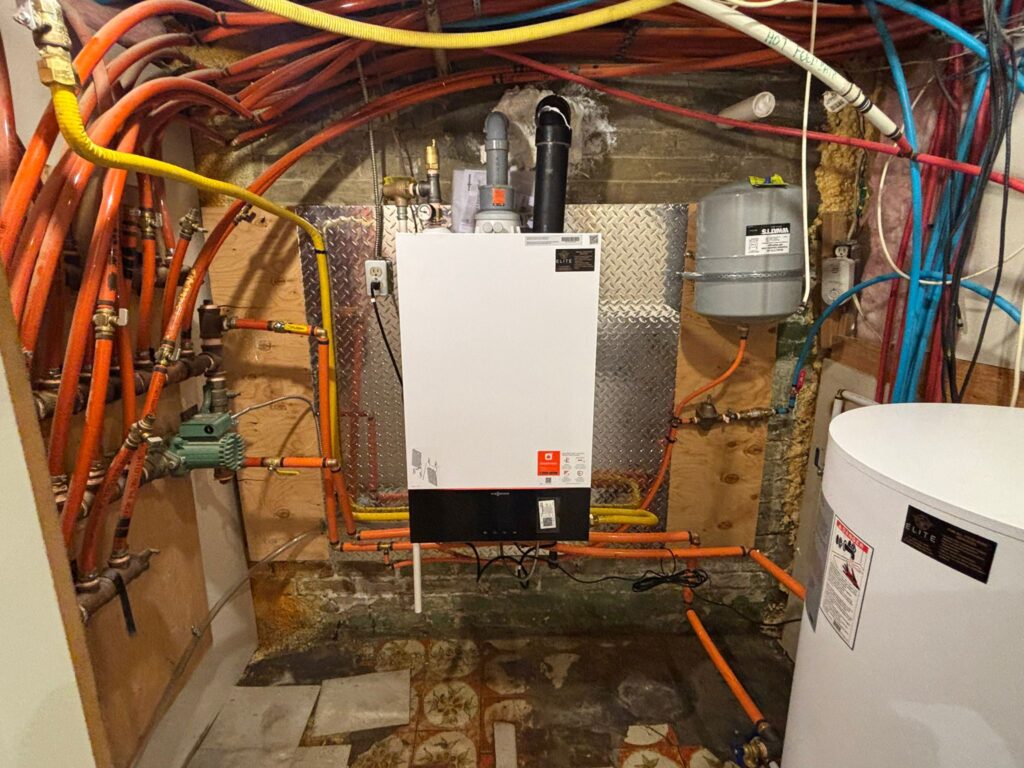 new boiler install