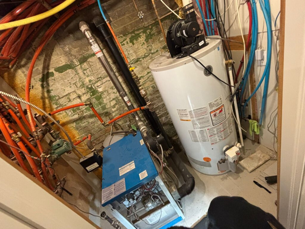 new boiler install