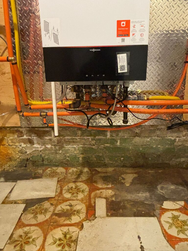 new boiler install