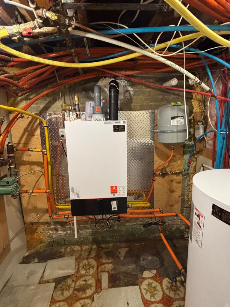 new boiler install